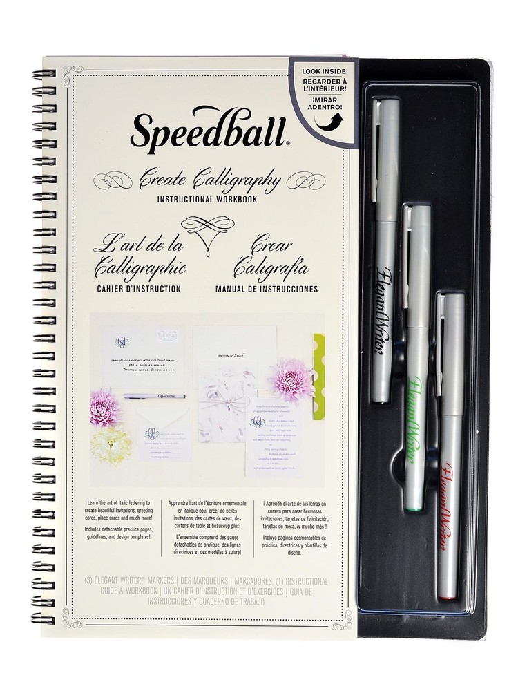 Speedball Lettershop Calligraphy Project Set - project set