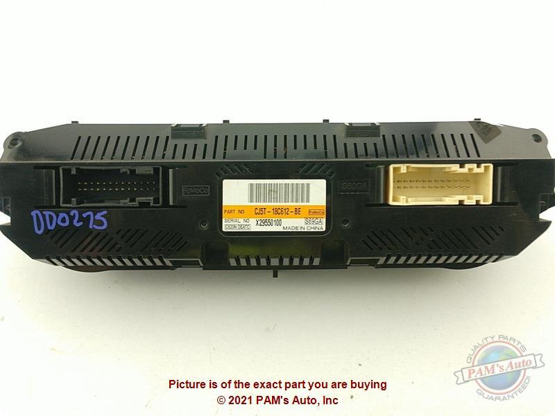 Used A/C Selector Switch fits: 2016 Ford Escape Front automatic temperature cont