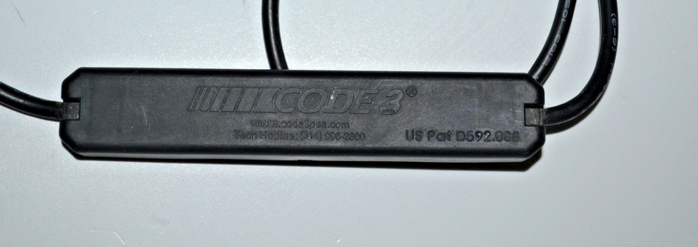 Code 3 Hide a Blast 9161-6LED clear white lights