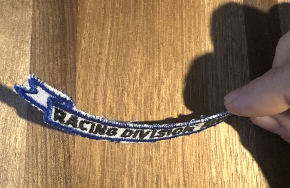 Vintage Auto Racing Patch, Racing Division Award