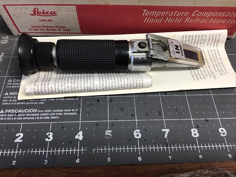 Atago N1 Hand Refractometer Brix 0-32% (LMP79Y)