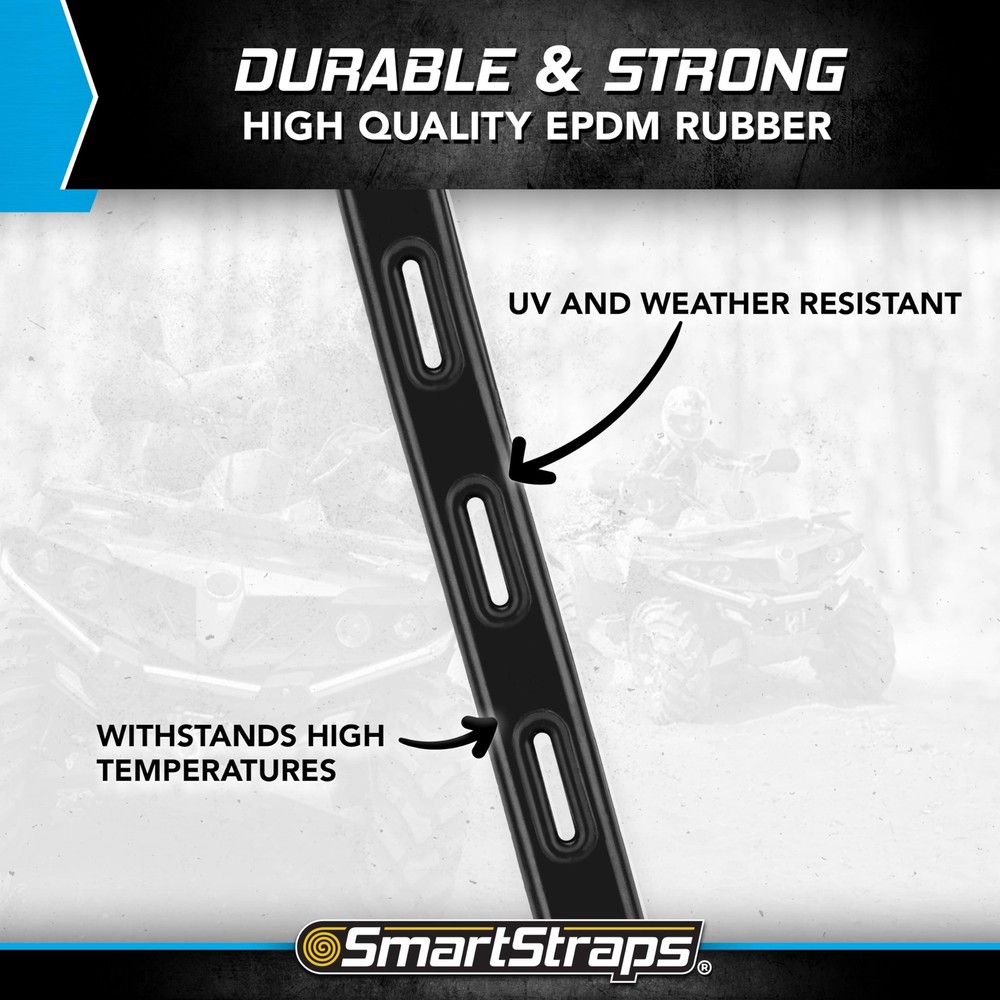 SMARTSTRAPS 1806 Tarp Straps Adjustable Value Pack, 5 Piece 34" 5 Pack