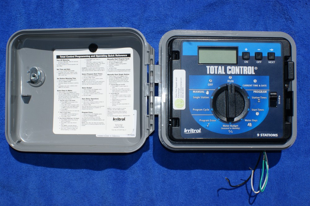NEW - Toro Custom Command replacement - Irritrol Total Control TC-9EX-R 9 STN