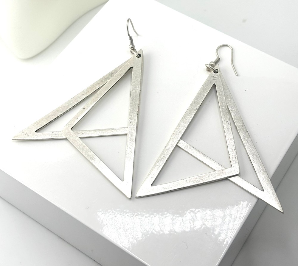 Handmade Pewter Earring - OTS178