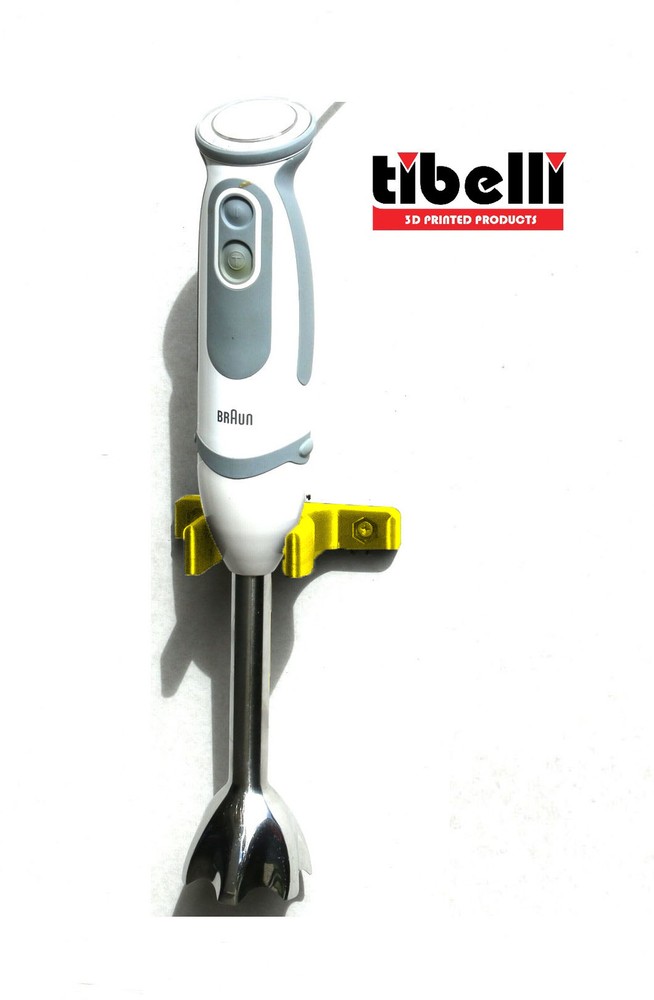 Wall Mount holder for hand-held blenders