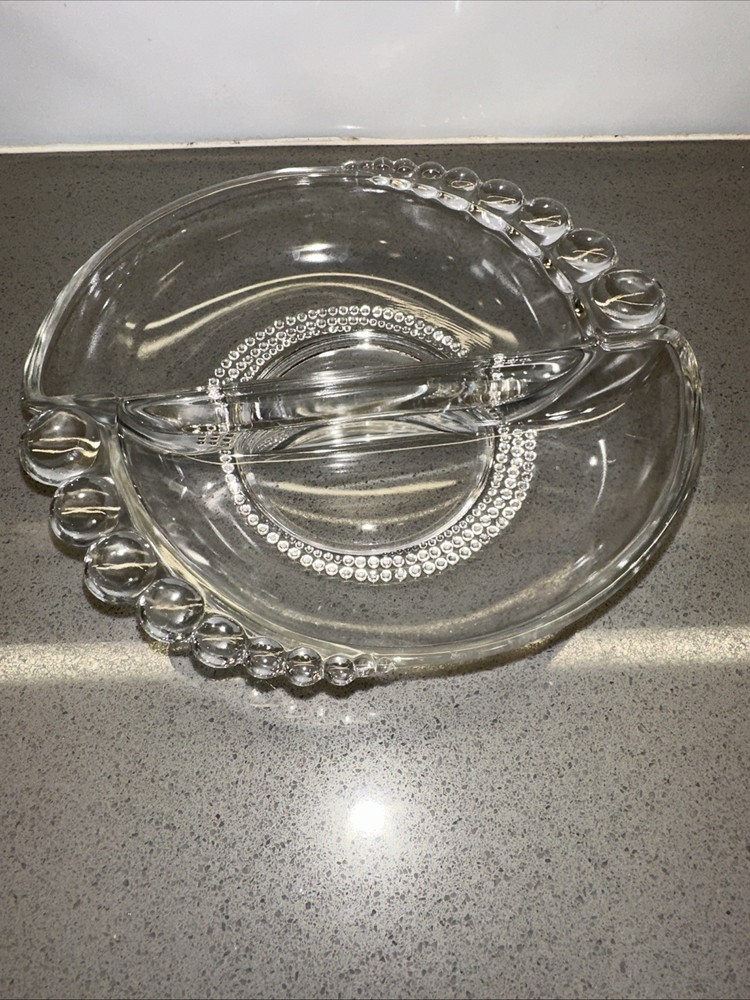 Vintage Duncan & Miller Teardrop Pattern 3 Pc Set