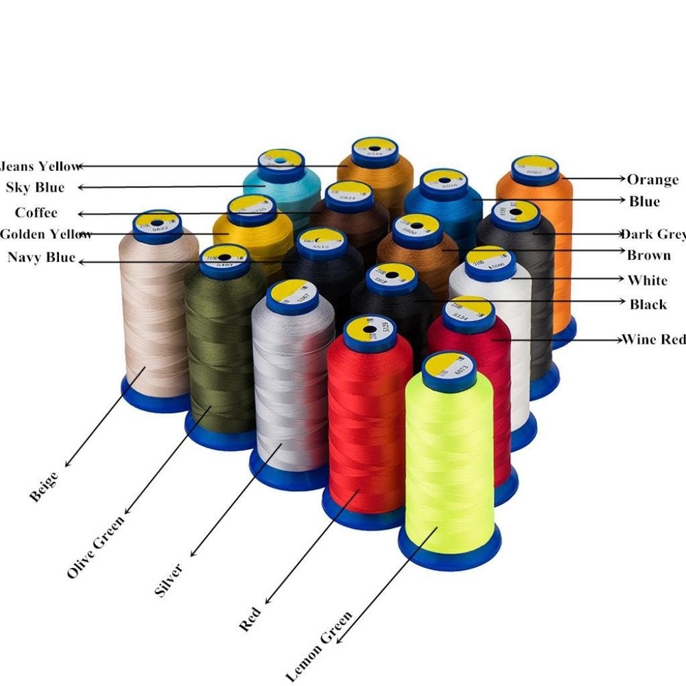 [1500Yards / 36 Colors Available] UV Resistant High Strength Polyester Thread...