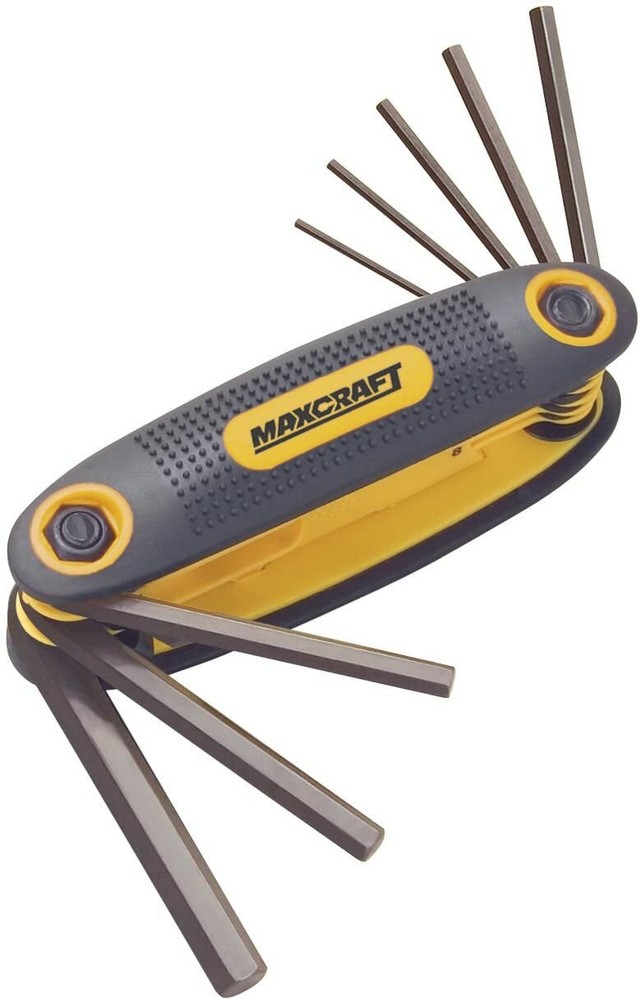 Maxcraft 8 Pc Folding Hex Key 60172