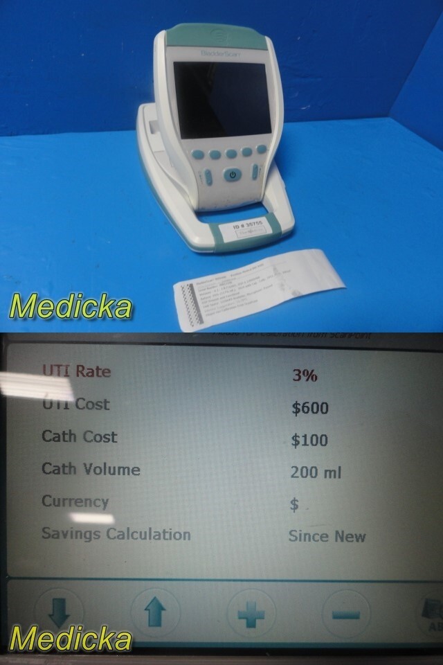 Verathon BVI9400 Bladder Scan Bladder Volume Instrument Console ONLY ~ 35755