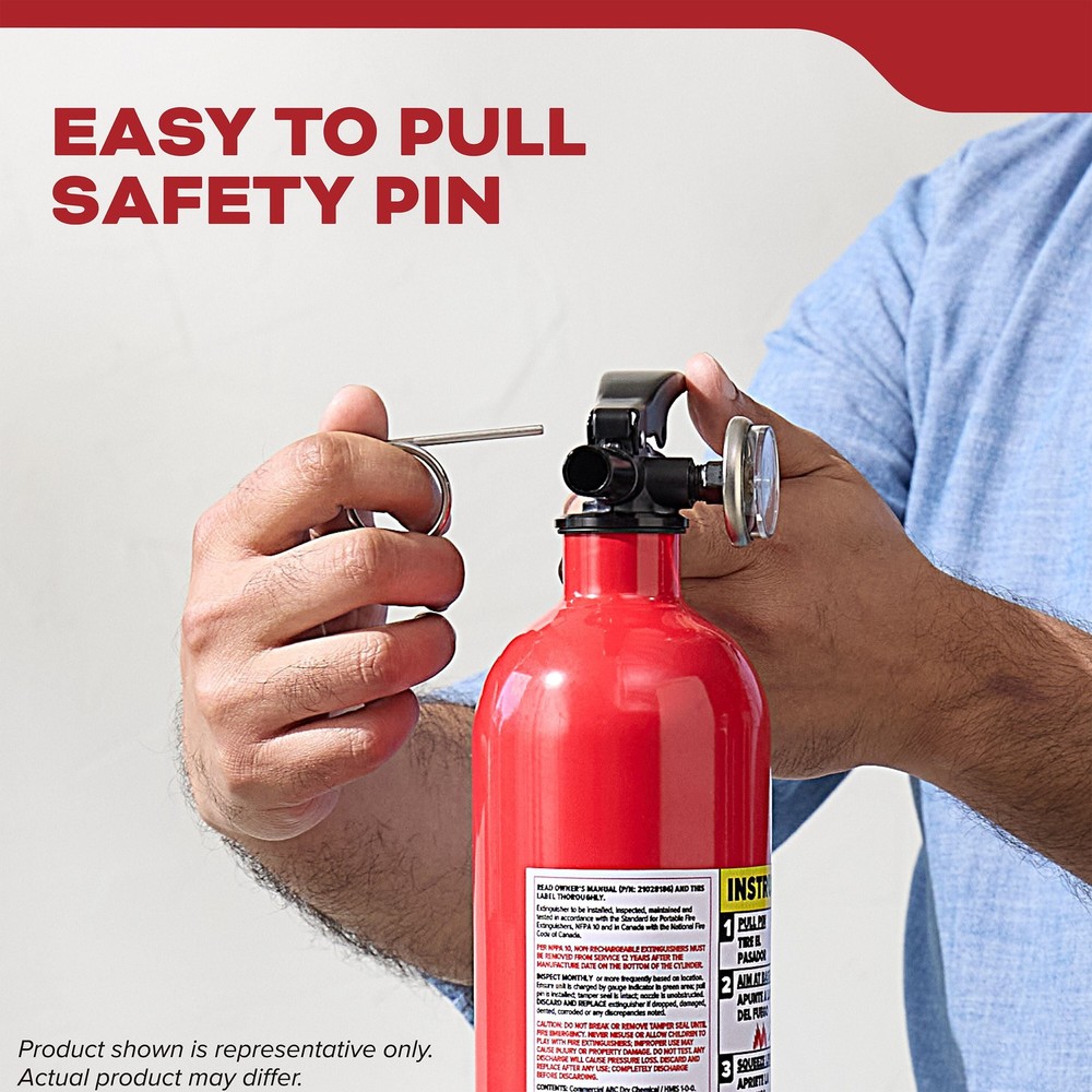 (2 pack) Kidde Basic Fire Extinguisher for Home, Residential 1A10BC