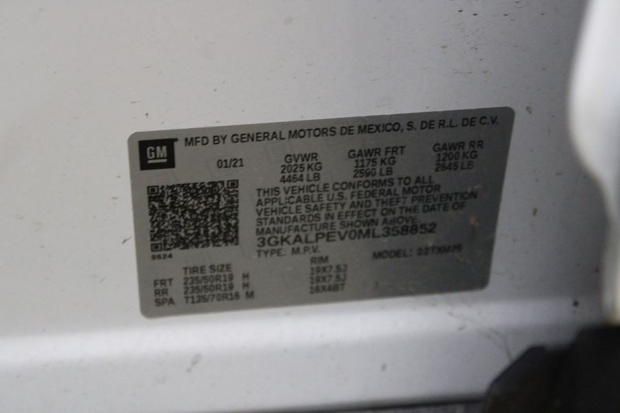 GMC Terrain 2021 Speedometer 2893893