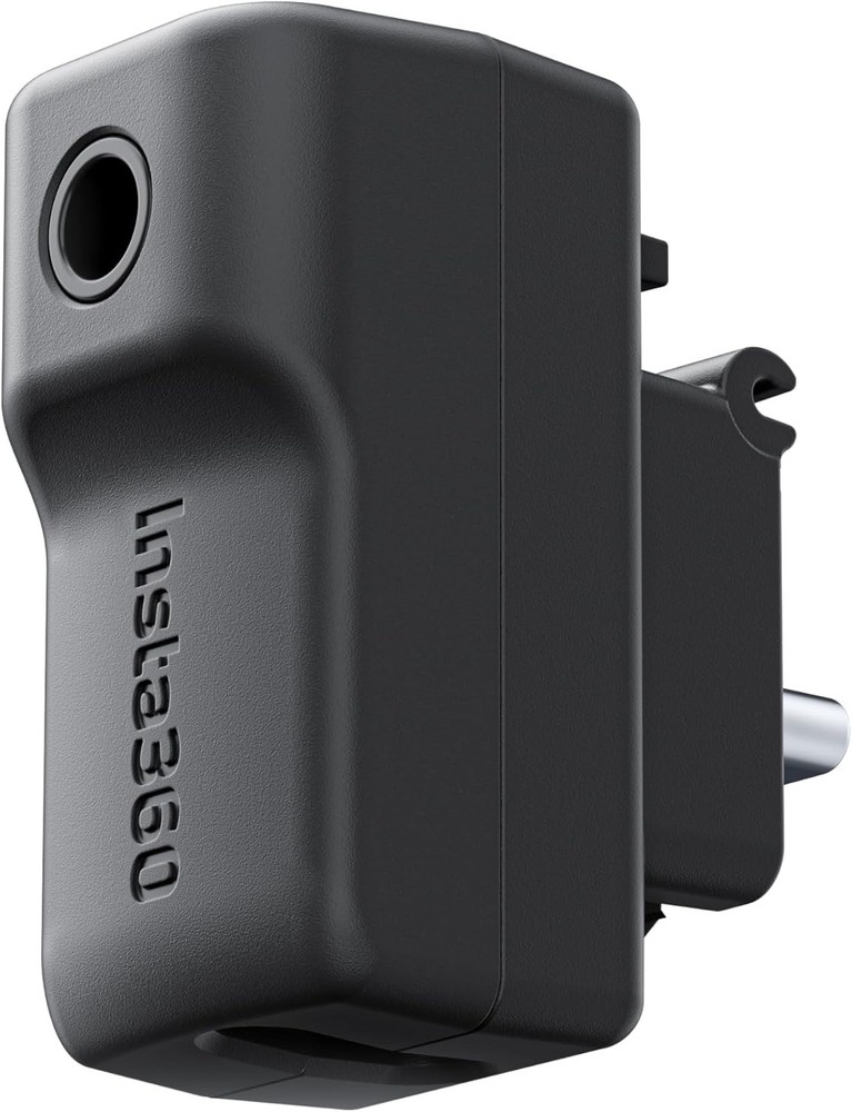 Insta360 X4 Compatible Microphone Adapter - Easy Type C to 3.5mm Connection
