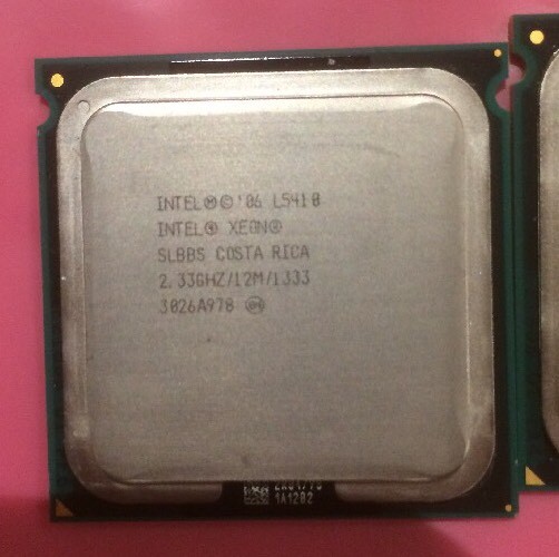 * MATCHED PAIR * Intel Xeon L5410 Quad Core CPU Processor (2.33GHz,12MB) SLBBS