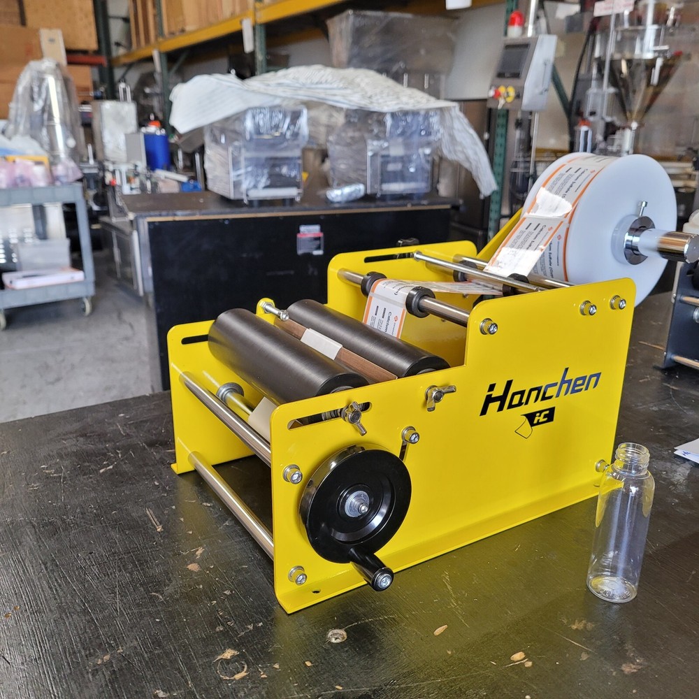 Round Label Machine Manual Table Top