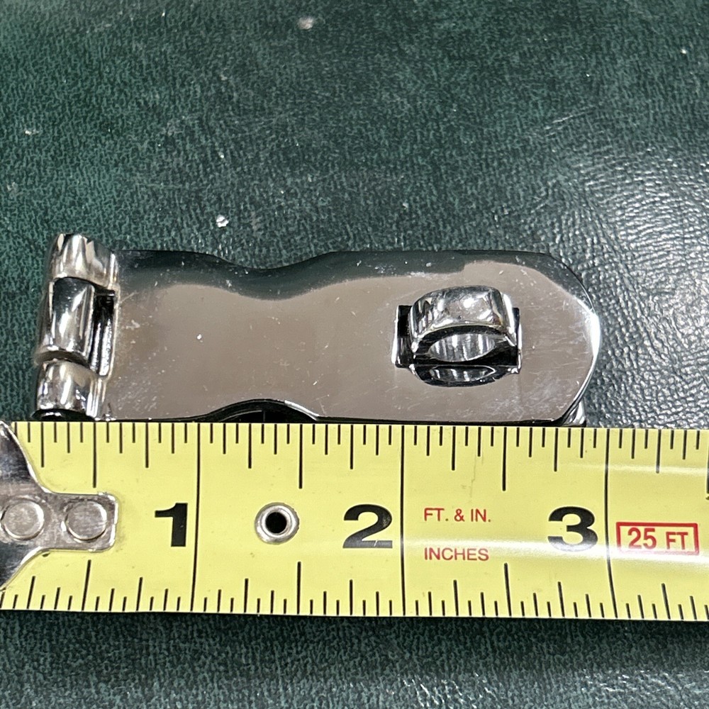 PERKO 1”x3" CHROME HASP