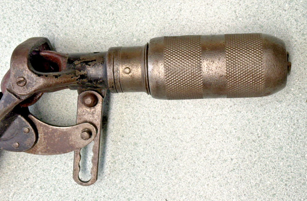 bit brace ANGLE DRILL ATTACHMNET MILLERS FALLS tool early model