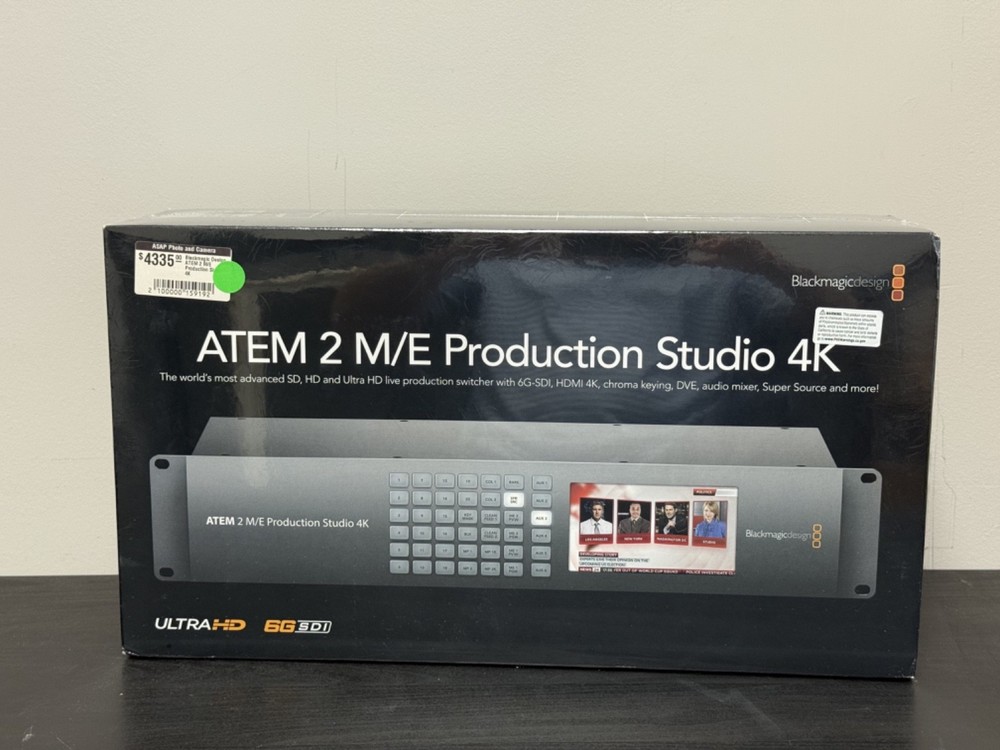 Blackmagic Design ATEM 2 M/E Production Studio 4K