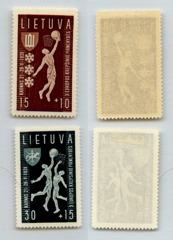 Lithuania 🇱🇹 1939 SC B52-B53 mint. rtc9953