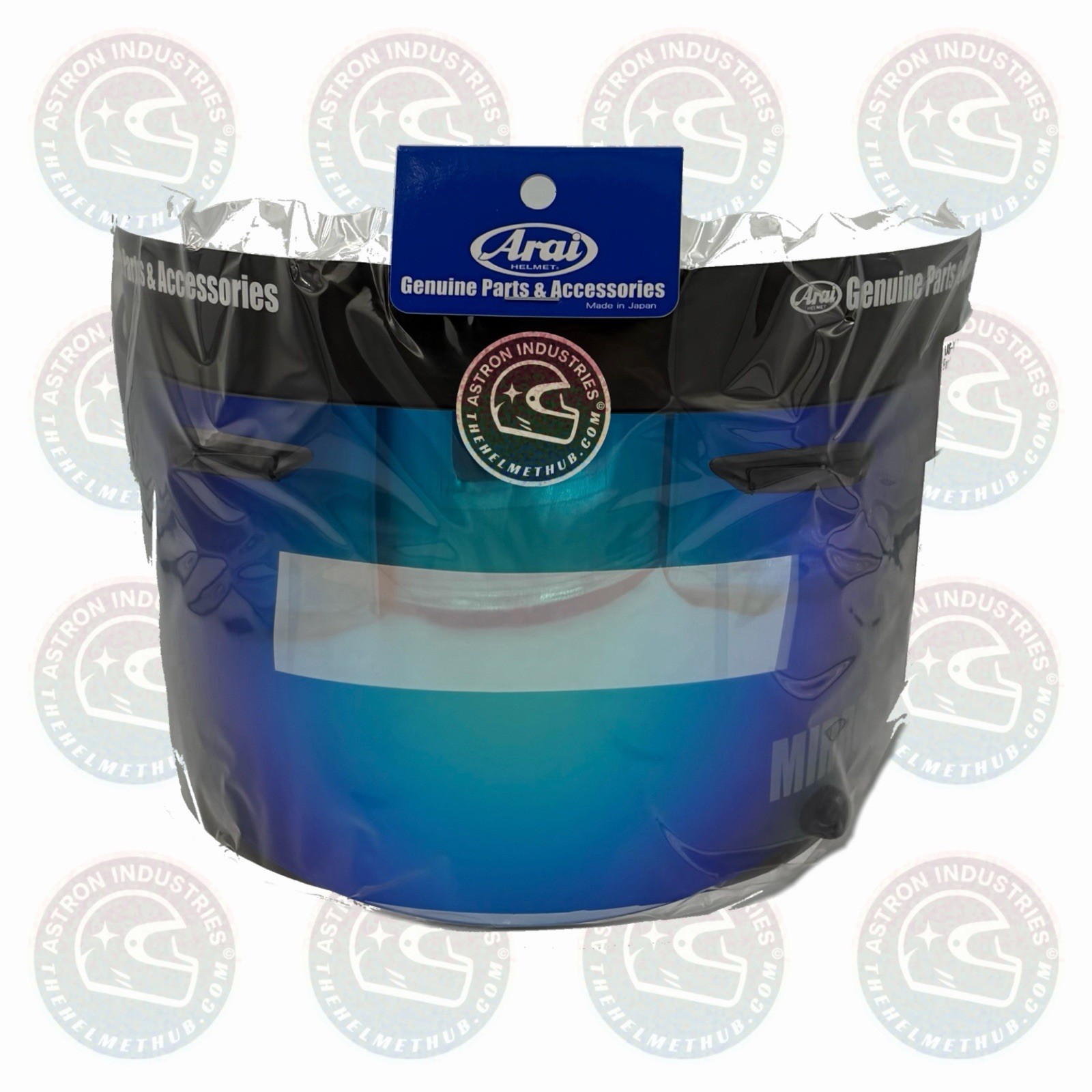 Genuine Authentic Arai VAS-V Mirrorized Blue Shield Corsair-X RX-7V QV-Pro