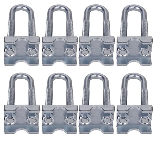 8 Pack Adjustable Coil Spring Lowering-Leveling Clamp Kit -Coil Spring