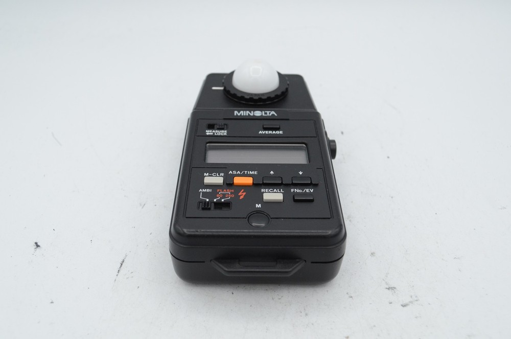 Minolta Auto Meter IIIF with Spherical Diffuser (Ambient/Flash)