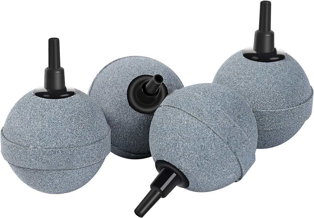 2" Pond Air Stones 4-Pack Aerator Oxygen Diffusers for Aquariums