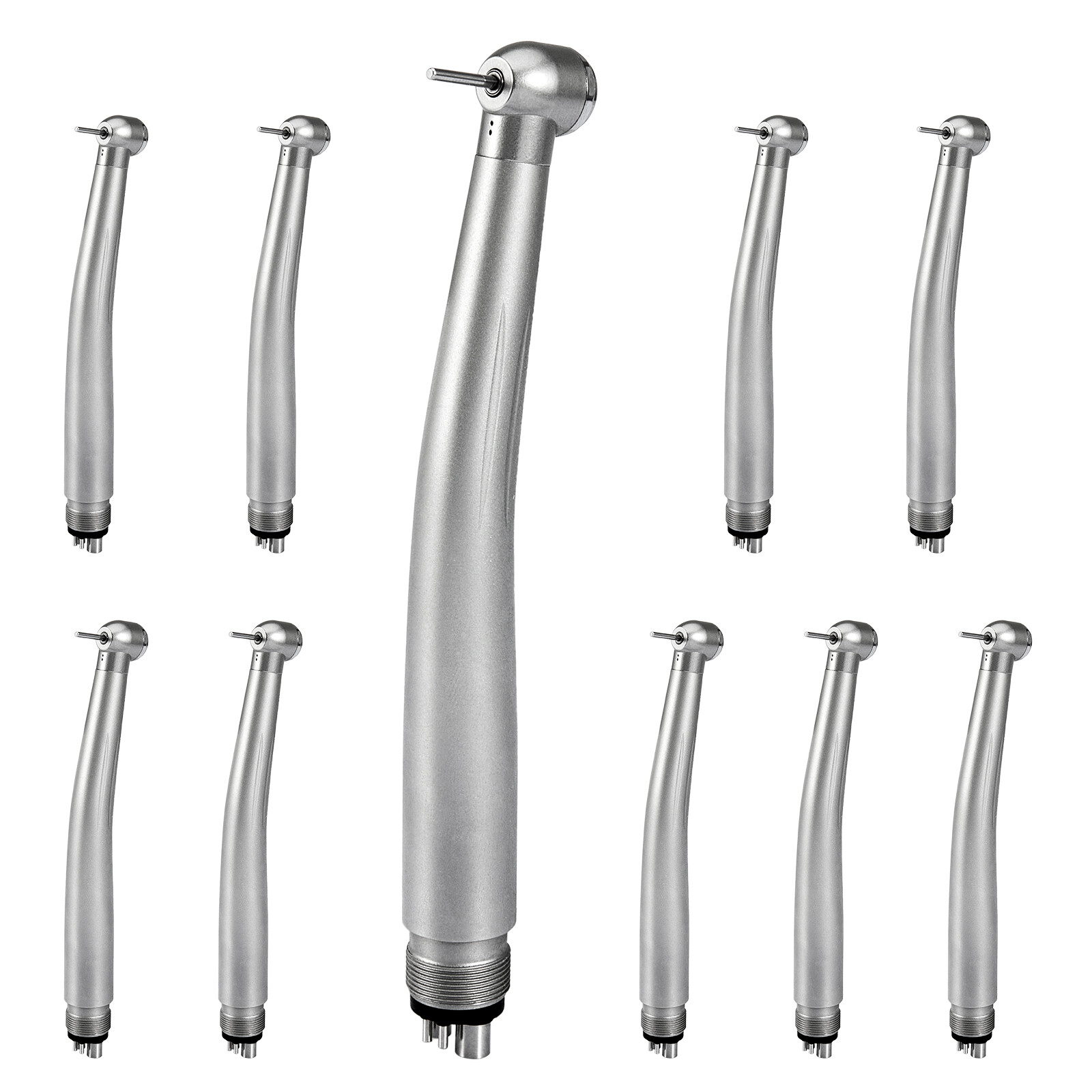 10 Packs NSK Style Dental High Speed Handpiece Push Button 4Hole Air Turbine USA
