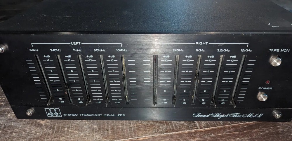 ADC EQ Sound Shaper Five Mark II - Stereo Frequency Equalizer SS5Mk2