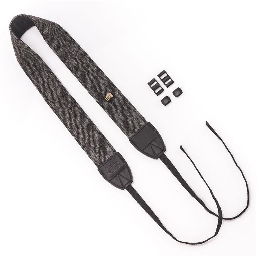 Grey DSLR Camera Strap Adjustable Shoulder Neck Strap For Nikon For Sony Camera;