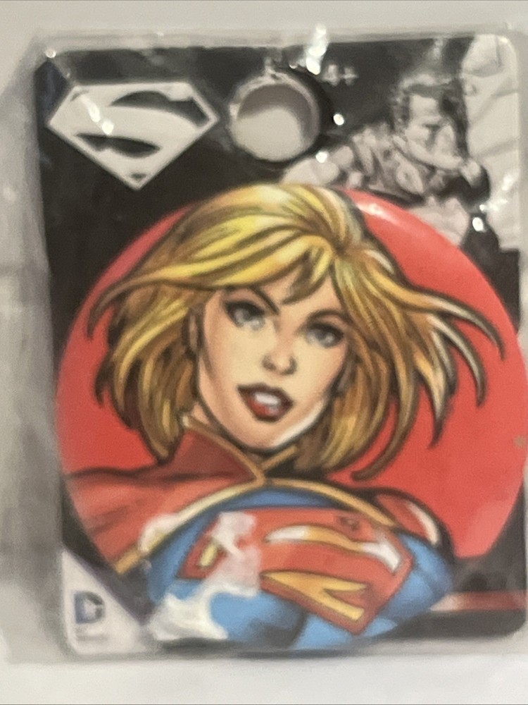 DC Comics Supergirl 1.25 Inch Button
