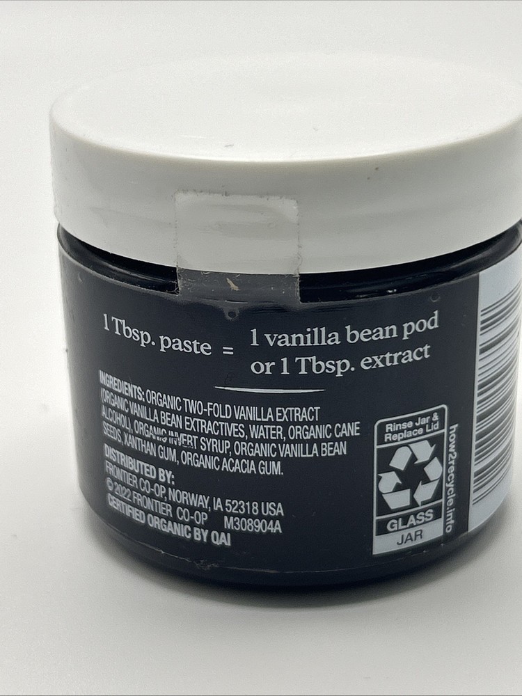 Organic Vanilla Bean Paste 2 Oz by Simply Organic