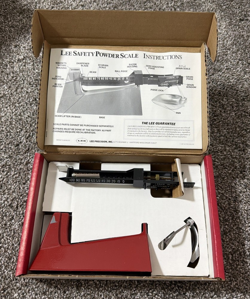 Lee Precision 90681 Safety Powder Scale