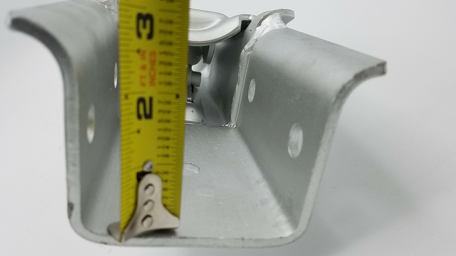 2 5/16" Ball Trailer Dacromet Coupler Hitch 8500# 3" Wide Tongue Bolt on Boat