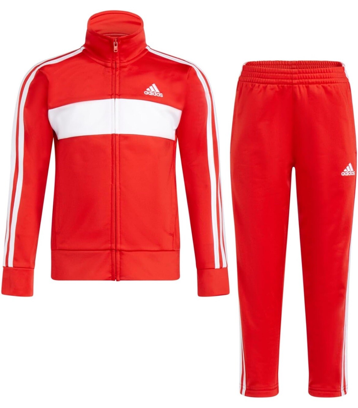 Adidas Boys' 2-Piece Classic Tricot Track Set Size 4 NWT