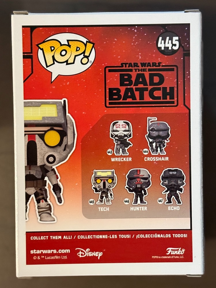 Funko Pop! Star Wars Bad Batch Tech #445