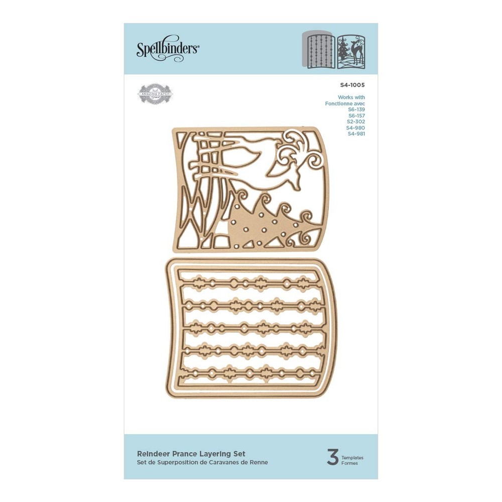 S41005 Shapeabilities Dies-Holiday Cabinet Inserts