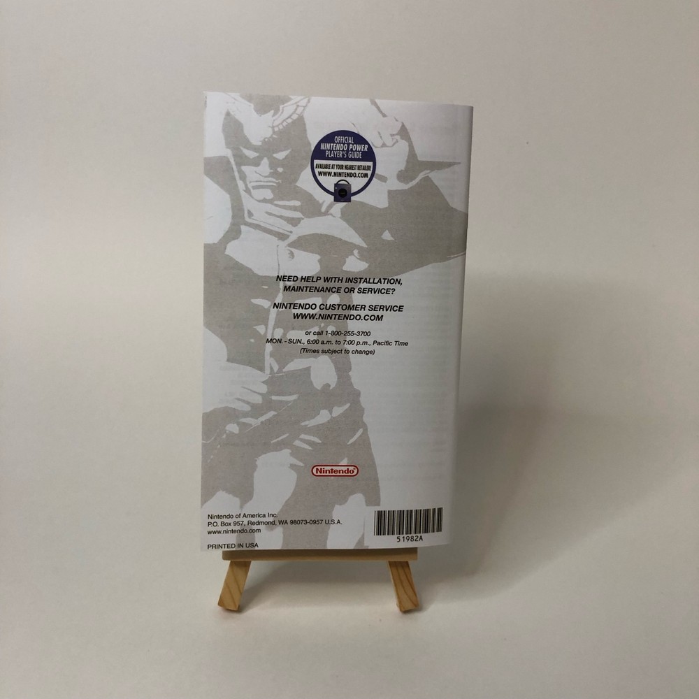 Replacement Manual for F-Zero GX Nintendo GameCube