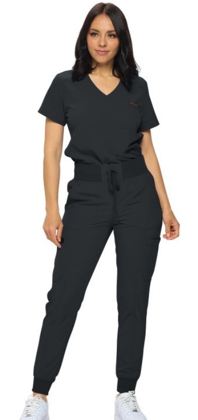MONARCH JOGGER Petite Set Womens Scrub Set One Pocket TopMedical Hospital  3103P
