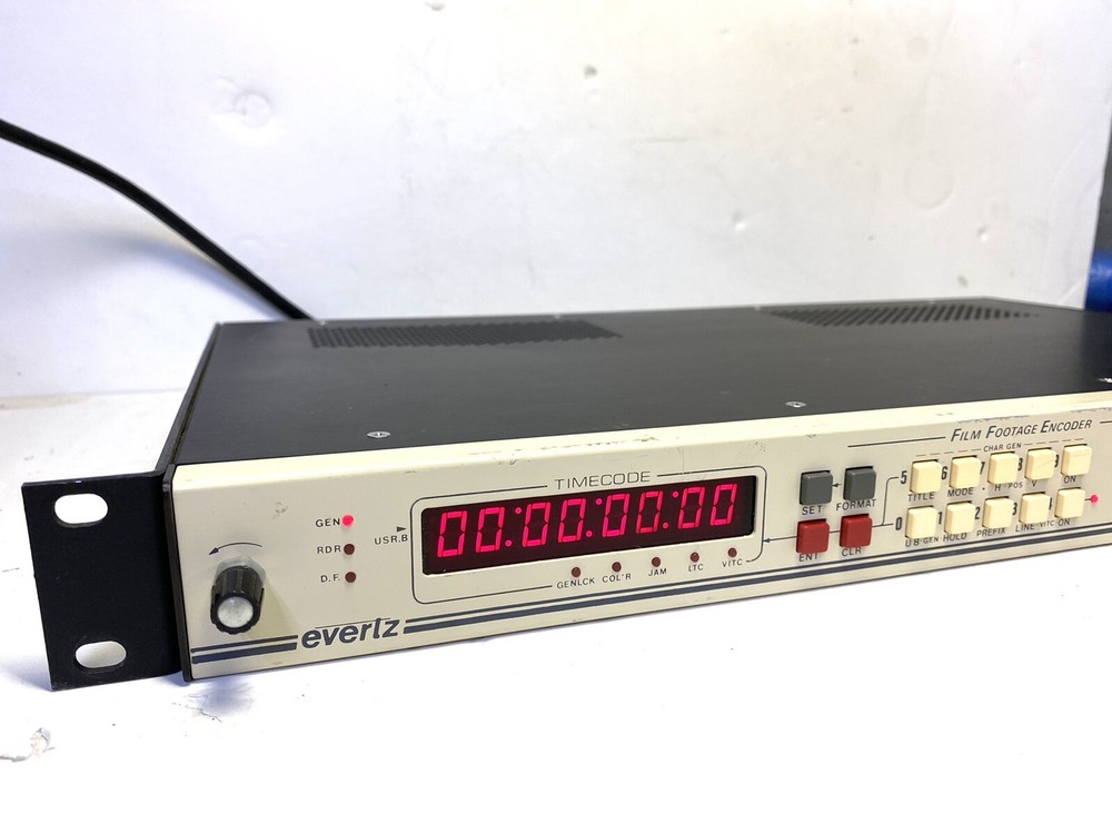 EVERTZ MODEL 4015 NK-RDR FILM FOOTAGE ENCODER