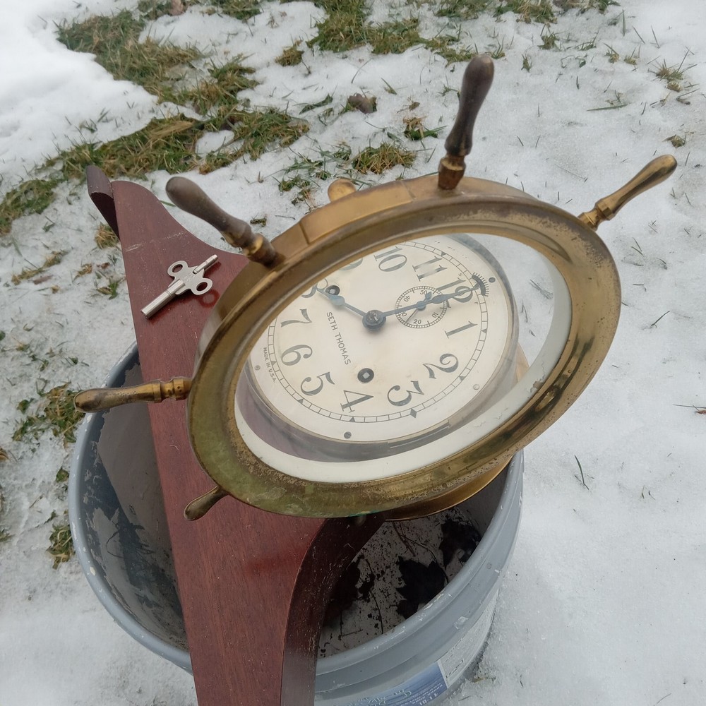 Seth Thomas Ship Clock.