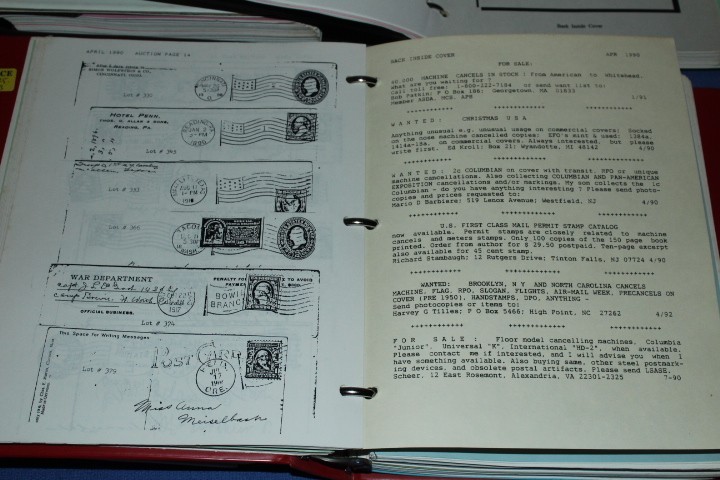 Machine Cancel Society Forum Journal HUGE offer various BlueLakeStamps Useful!