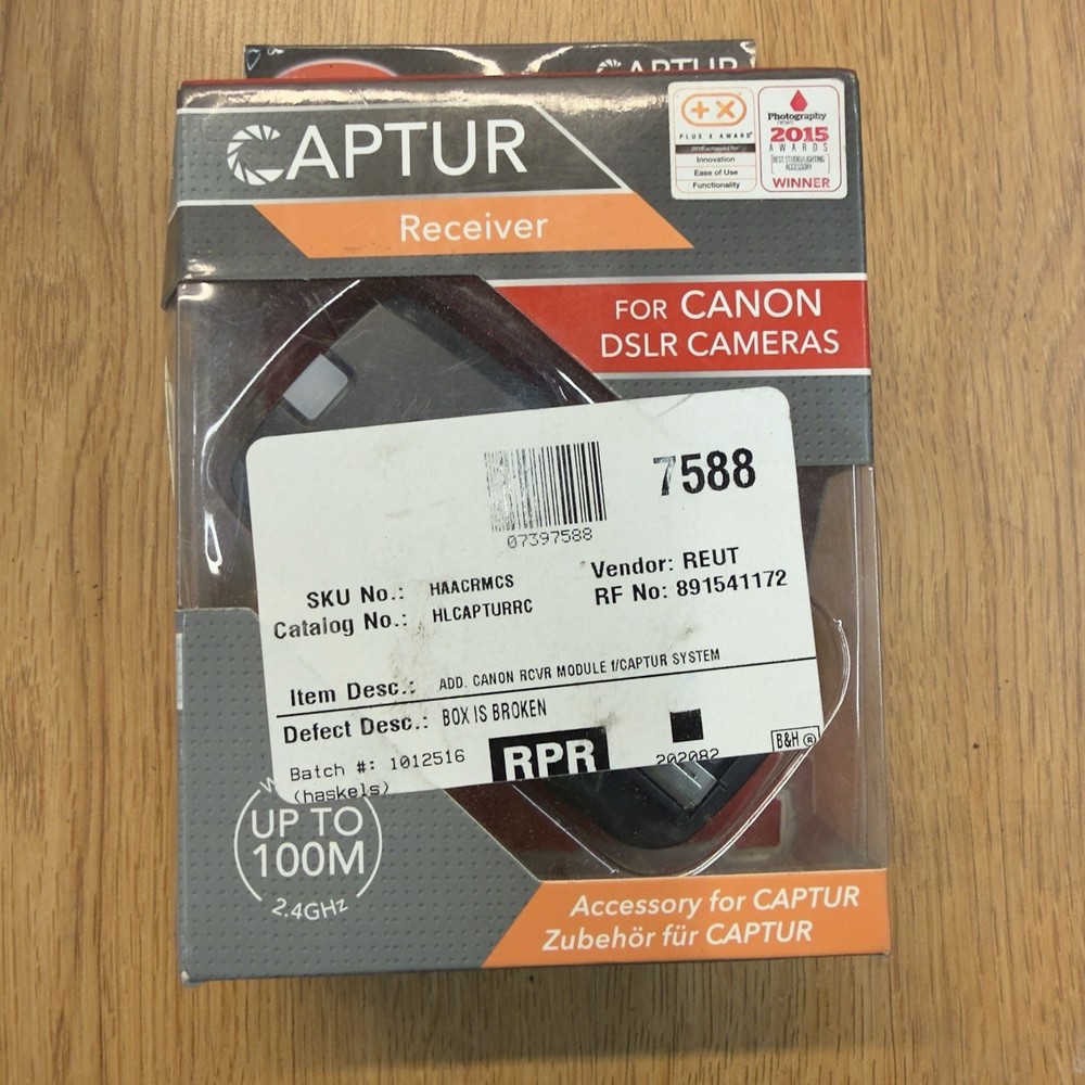Hahnel Captur Receiver For Canon Camera DSLR Wireless Remote Flash Trigger