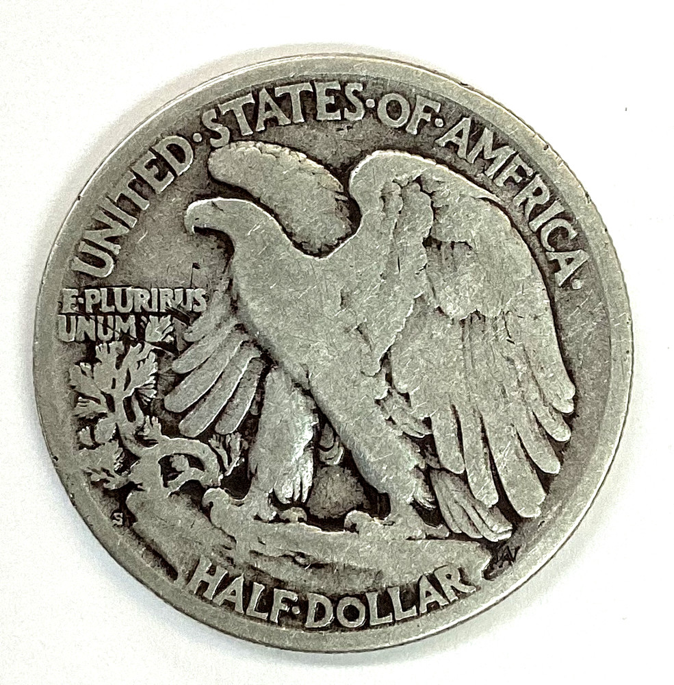 1918-S Walking Liberty Half Dollar