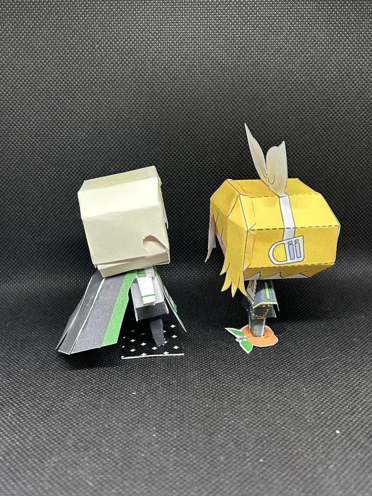 Paper Crafted Figures