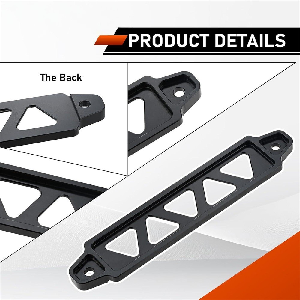 Battery Hold Down Bracket Black Tie Down Mount Bracket Universal Battery Tray