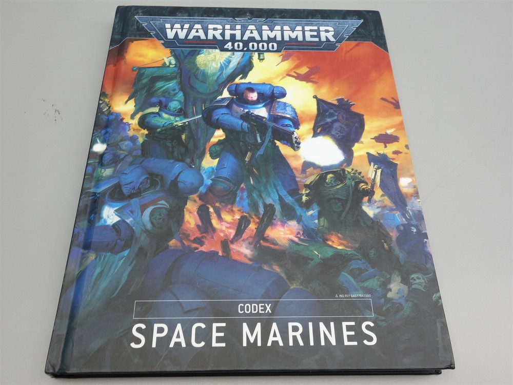 Warhammer 40k Codex Army Book - Space Marines (oop 9th Edition Hardback )