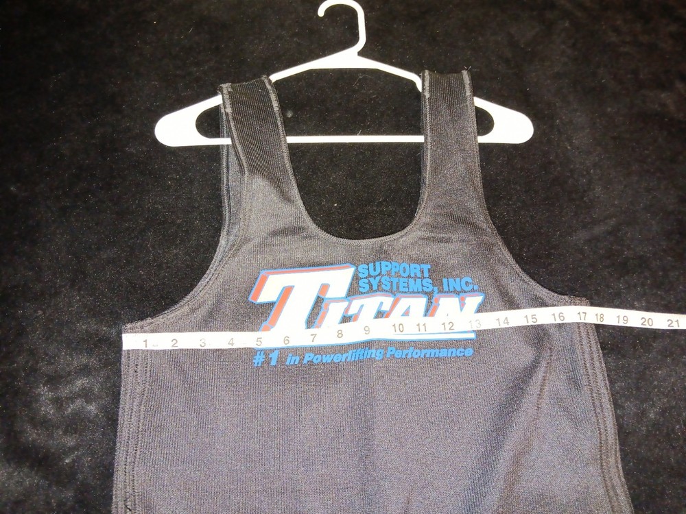 TITAN Support Systems Power Lifting Singlet Size M