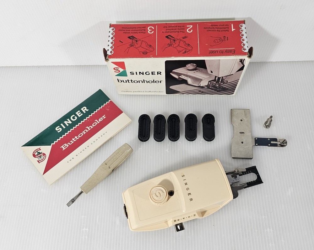 Vintage Singer Buttonholer