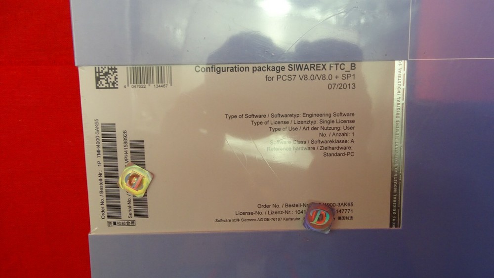 SIEMENS Softwarepaket 7MH4900-3AK65 Simatic PCS 7