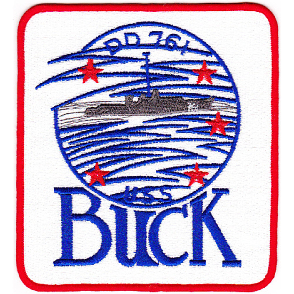DD-761 USS Buck Patch
